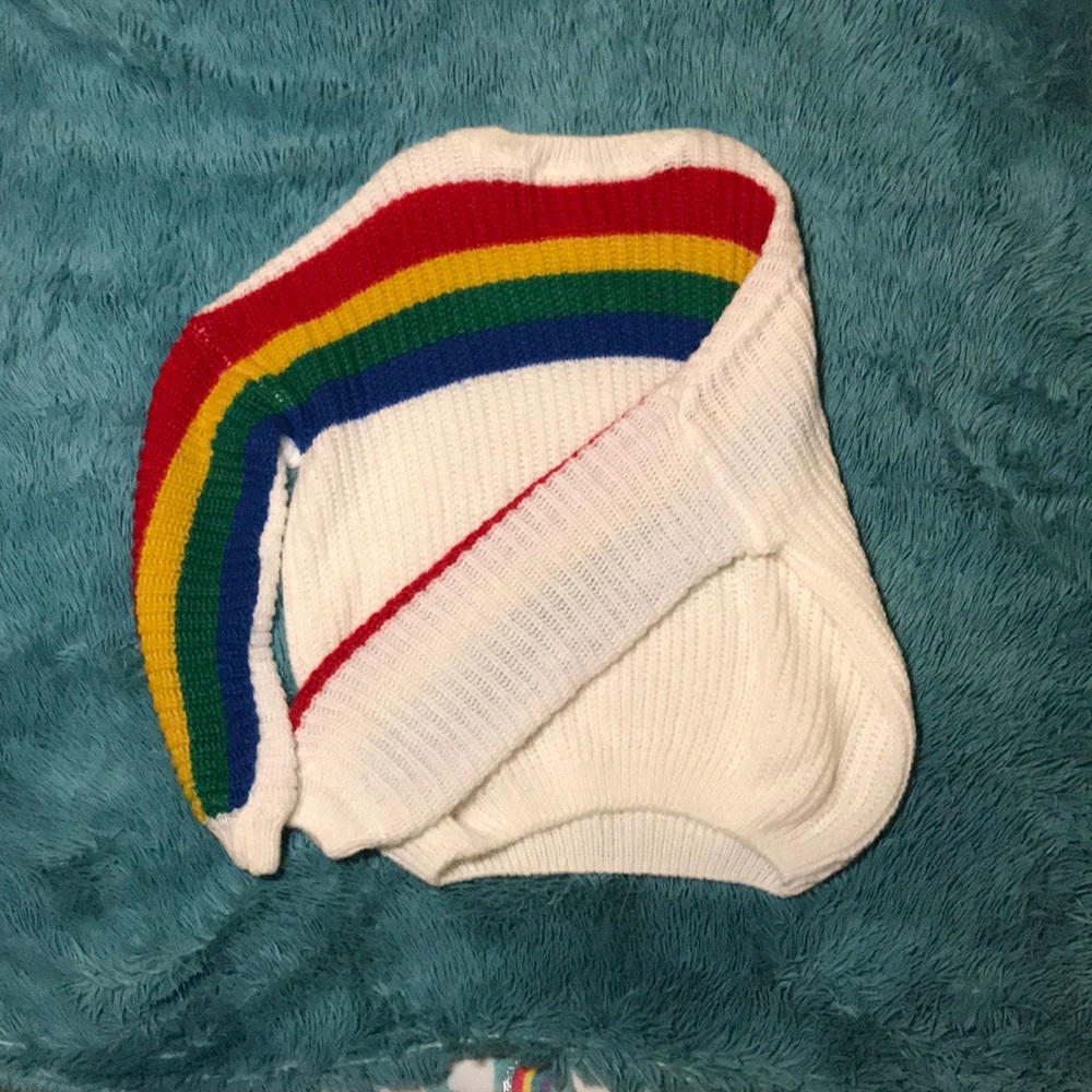 Forever21! (Pinklicious) Rainbow Sweater